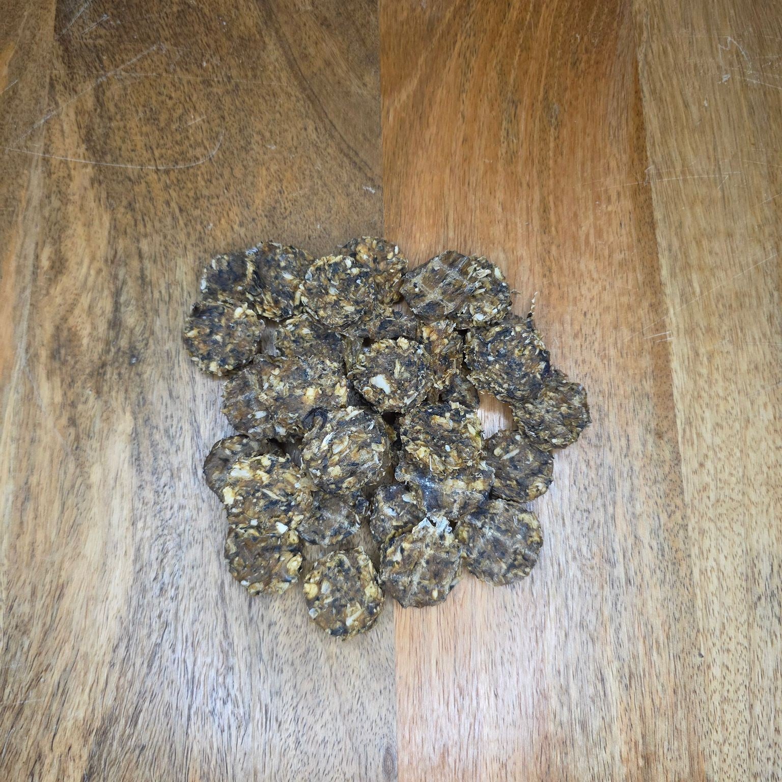 Kabeljauwkoekjes met zeewier